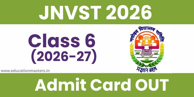 jnvst admit card out 2026